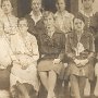 Lánykör.Osztopán 1935 körül (Etelka néni középen,gyöngy van a nyakában)